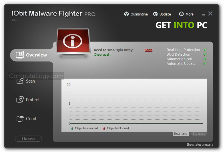 IObit Malware Fighter Pro Crack + Download da chave de licença 2023